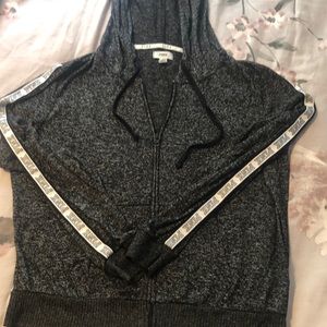 Pink Lg zip up hoodie